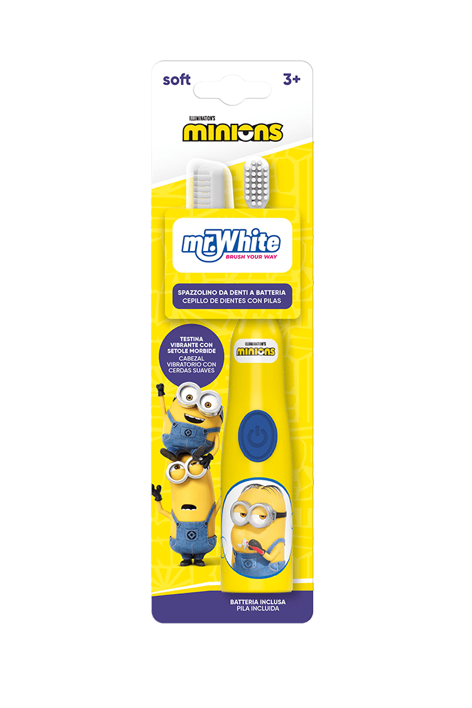 spazzolino a batteria per bambini Minions